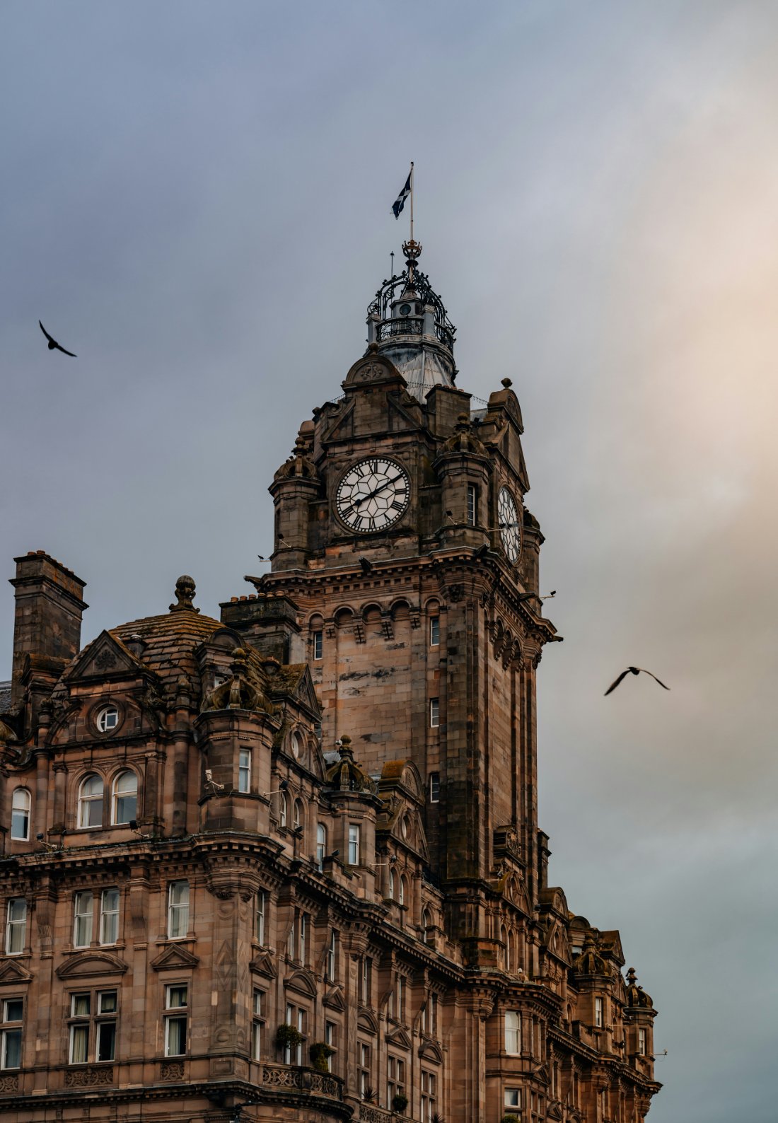 Edinburgh — Balmoral clock tower